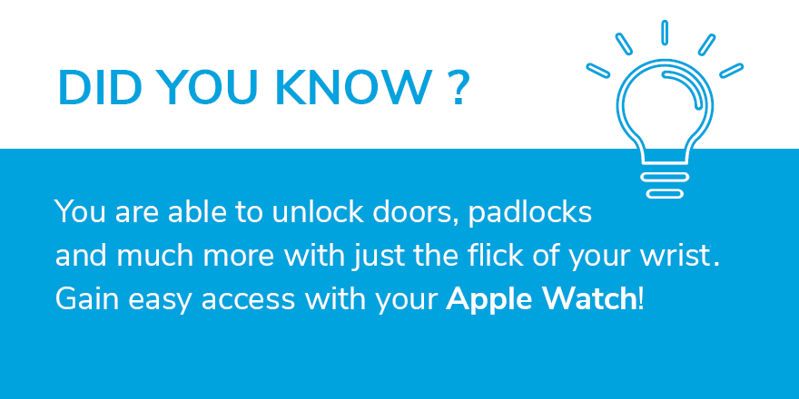 gettapkey's tweet photo. Hands up if you are already unlocking doors with your Apple Watch 🙌⌚
Want to open doors conveniently from your wrist? Then follow our step-by-step guide here 👉 https://t.co/SaWNdOZTNu
#mobileaccess #accesscontrol #mobilekey #AppleWatch #TapkeyApp #smartlock #smartunlocking https://t.co/B9snXEwg9N