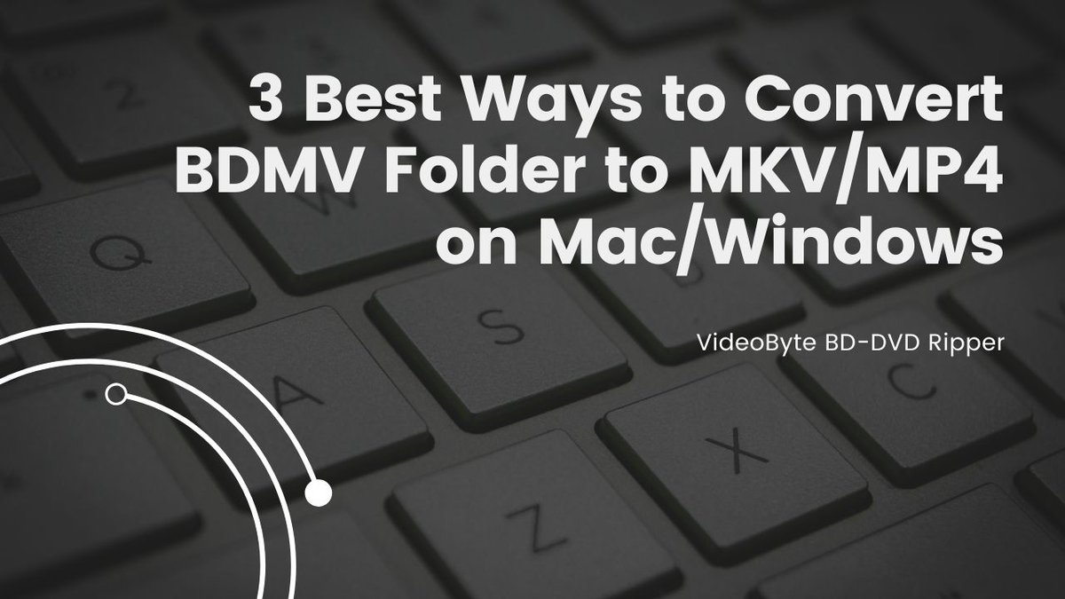 VideoByte1's tweet image. As a modified format of MPEG-2 stream, BDMV inevitably has its cons. But what if you want to save the BDMV file on any device like iOS/Android/Win/Mac for convenient playback?
Let&apos;s see😆bit.ly/3KKKTqd
#videobyte #videoconvert