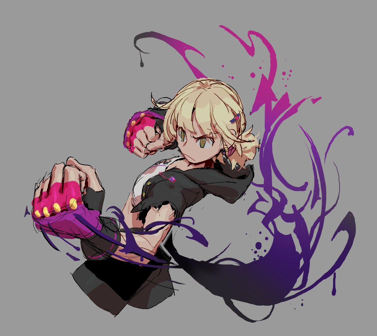 Devoidd_of_what's tweet photo. Shadowboxer Concept for #EnvarChallenge 
Prompt: Dark Magic https://t.co/C8TnzeBBZt