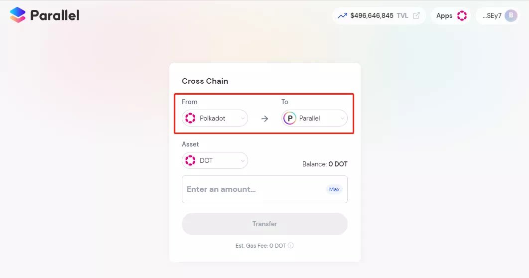 ParallelLabs_'s tweet photo. Click the “Cross Chain” button on overview page, or simply go to https://t.co/Xoji3jS07u to enjoy Cross Chain transfer in just a few clicks! https://t.co/XtbJzsmgct