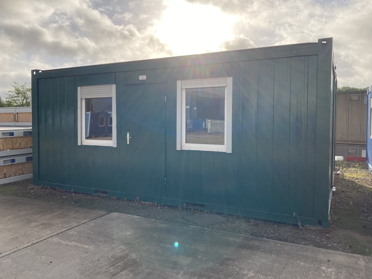 StamfordStorage's tweet photo. We have new and used #Containex cabins available from stock. Please get in touch for more details. https://t.co/x5aw4BlAdE