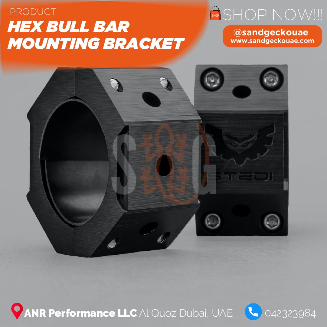 sandgeckouae's tweet photo. 𝐏𝐫𝐨𝐝𝐮𝐜𝐭: 🔥HEX/BULL BAR TUBE MOUNTING BRACKET🔥
Buy Now 🌐 https://t.co/kBpY3KY0g2
Follow Us on Social Accounts 👍 @sandgeckouae

#sandgeckouae #stedi #bullbarbrackets #bullbar #barlights #hexbullbar #uae #callnow #discounts #offers2022 #hex #mountingbrackets #wholesalers https://t.co/ZSQmRh1n8p