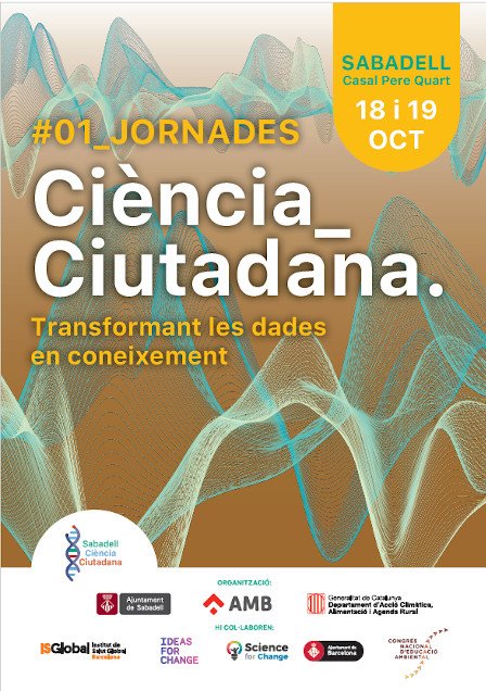 Jcienciaciutat's tweet photo. "Sigues tu el canvi que vols veure al món" (Gandhi) Amb dades obertes compartides al #casalperequart de #Sabadell Inscripció gratuïta! https://t.co/5kR9VASDgj Org: @Aj_Sabadell @sostAMB @accioclimatica tb amb @bcn_ajuntament @ISGLOBALorg @Ideas_4_Change @SciencefChange @cnea_cat https://t.co/jVweu5CTvv