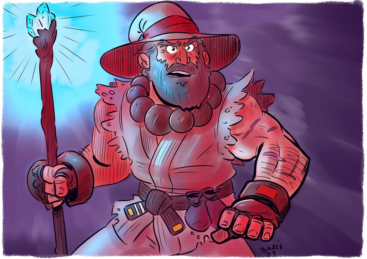 More #streetwizards from my #streetfigther #wizard mash up! This guy is ryudalf and he's ready to rumble! #irishartist