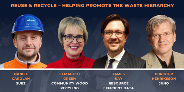 Taking place at 12:30 on day one, make sure you check out the Circular Economy &amp; Sustainability Theatre, sponsored by <a href="/gpjuno/">Juno</a>.

This session outlines how industry leaders are promoting the #wastehierarchy, helping to increase #recycling and #recovery: hubs.la/Q01lFkZx0