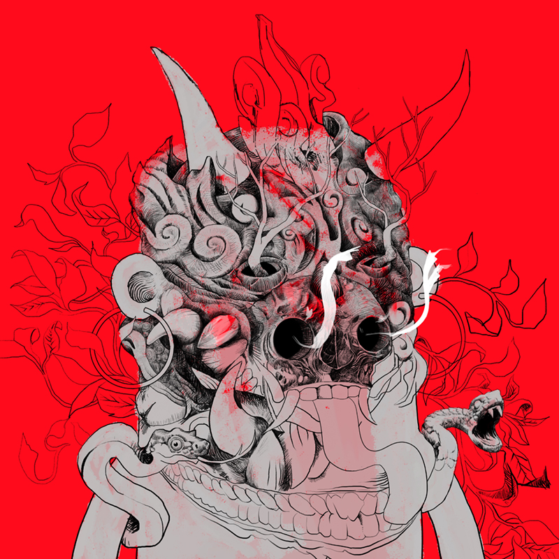 GM beautiful soul!  Hope you have a great day!😊😊😊

Current wip on latest collaboration with <a href="/pentas_io/">Pentas | NFT Marketplace</a> creator. 100% digital painting, the details is intense.

 Is this kreepy enough?