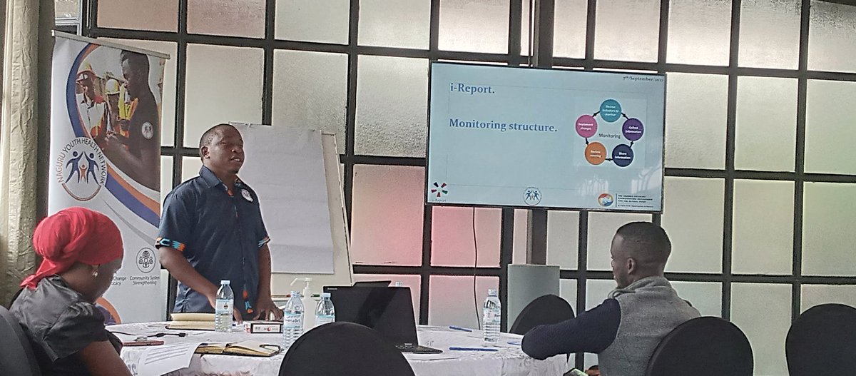 AnchorsUg's tweet photo. i report presentation by @nyhnchinaug. We are glad to be part of the community Monitoring framework development currently taking shape at @FairwayHotelKla 
@arafat_kabugo @MwirandaRobyn @FamilySalvation @MugaluNathan @CEOJawideero @CD_RAHU @action4hU https://t.co/Khg27B1umd