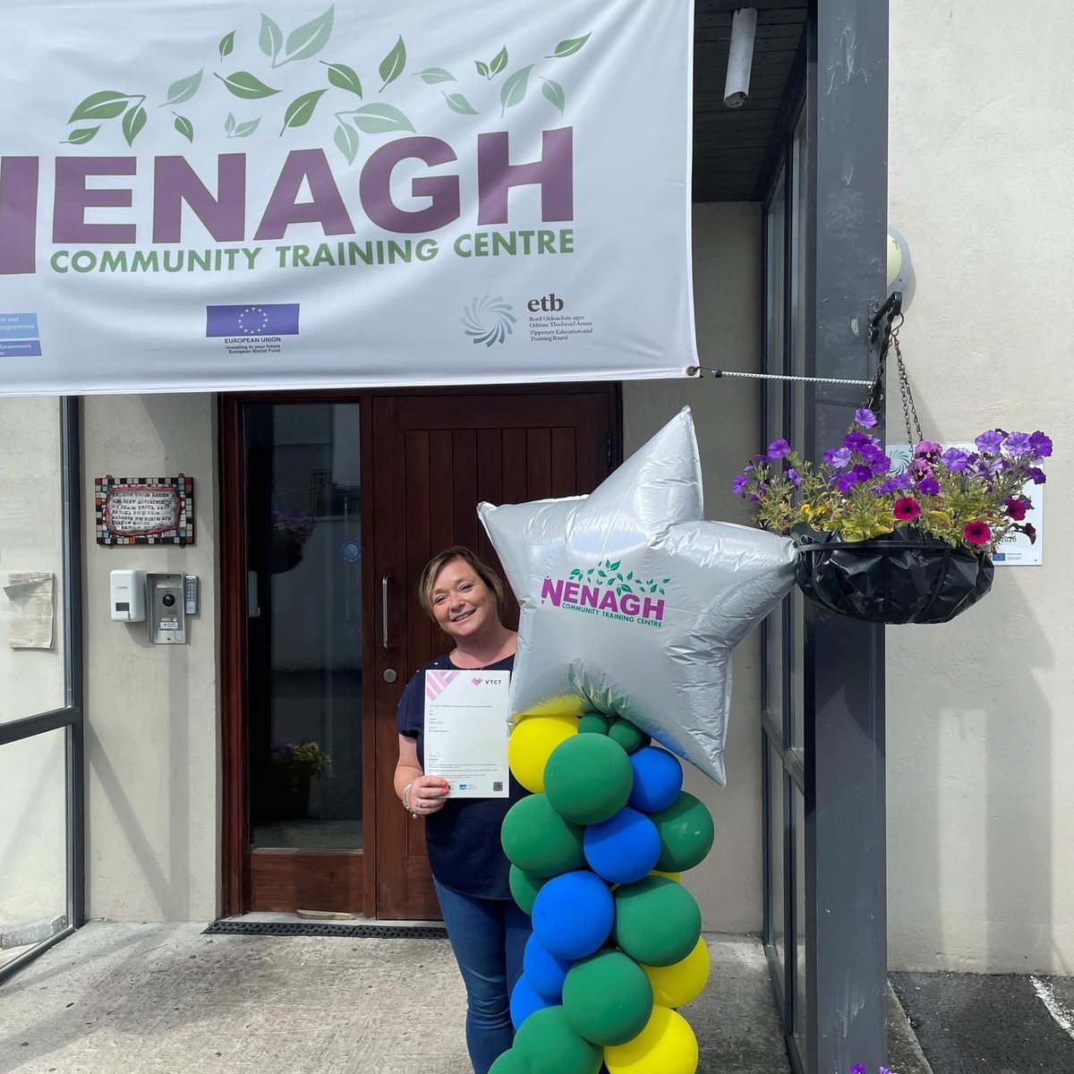 nenaghctc's tweet photo. A huge congratulations to All the team for successfully passing their VTCT Level 3 Certificate in Assessing Vocational Achievement. 
Great commitment from all the dedicated teaching team, in offering the best quality standard to our learners.
#NenaghCTC #QQI #VTCT https://t.co/MpJn9ZPixn