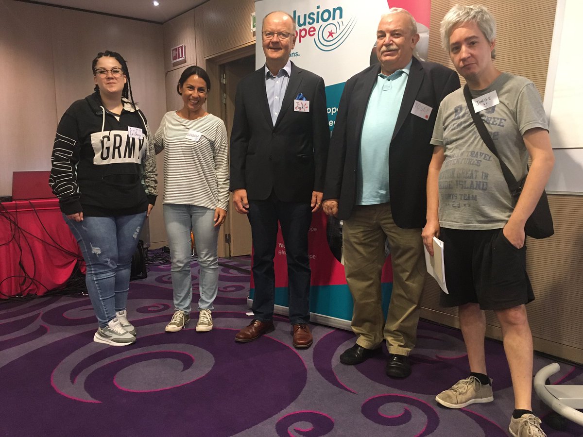 somfundacio's tweet image. 🟠 Avui SOM ben presents al congrés #EuropeInAction to #EndSegregation d’ @InclusionEurope a Brussel•les!