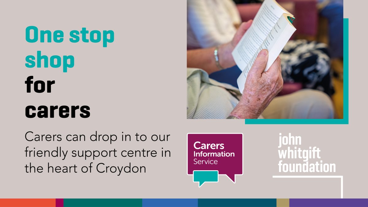 JohnWhitgiftFdn's tweet photo. Our Carers Information Service provides free information, advice and support for carers who live in or support someone living in the London Borough of Croydon. Find out more about CIS on our website: https://t.co/yLDp9OygVX
#CarersCroydon #CaringForCroydon https://t.co/0VadE4Pqt9