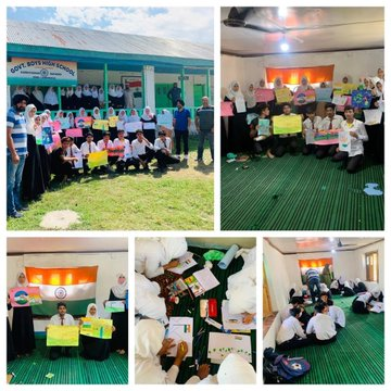HukusBukus_786's tweet photo. #IndianArmy organized Inter School #painting Competition on the theme '𝐄𝐤 𝐁𝐡𝐚𝐫𝐚𝐭 𝐒𝐡𝐫𝐞𝐬𝐡𝐭𝐡 𝐁𝐡𝐚𝐫𝐚𝐭'at #Chatussa, #Dangiwacha &amp; #Watergam. 164 #Students from 16 different #schools attended the event.
#Kashmir
#Youth
#girlchildempowerment
#education
@manojsinha_ https://t.co/gFyet3jJ8T