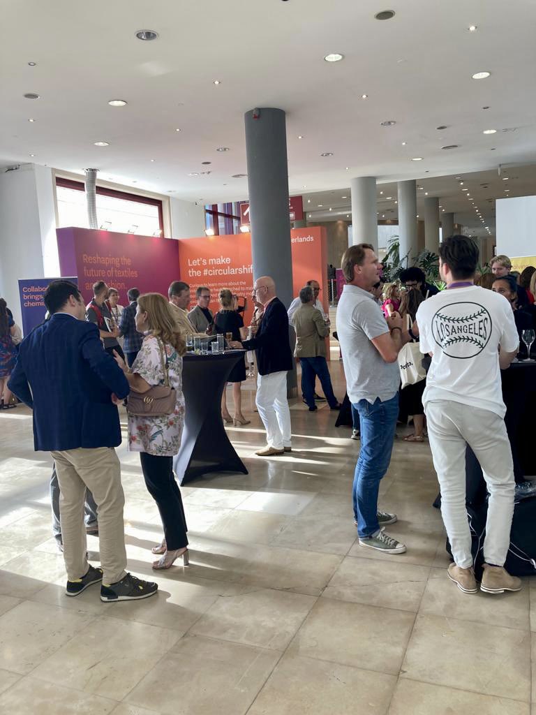 Empresas #holandesas encontraram parceiros 🇵🇹 no #Modtissimo em Porto.