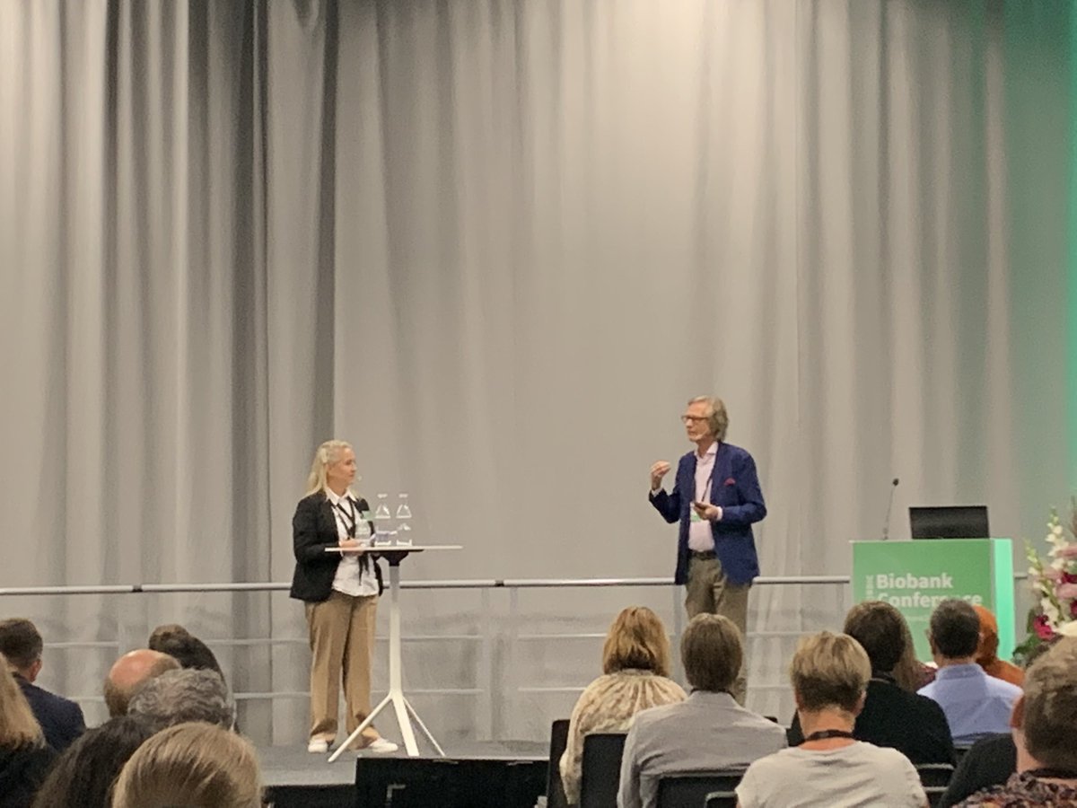 LauritzenHealth's tweet photo. A really interesting start to the day with @APalotie talking about the @FinnGen_FI project at the #nordicbiobank2022 aiming to analyse health and genome data from 500,000 Finnish participants. https://t.co/VSiIYsnh9q