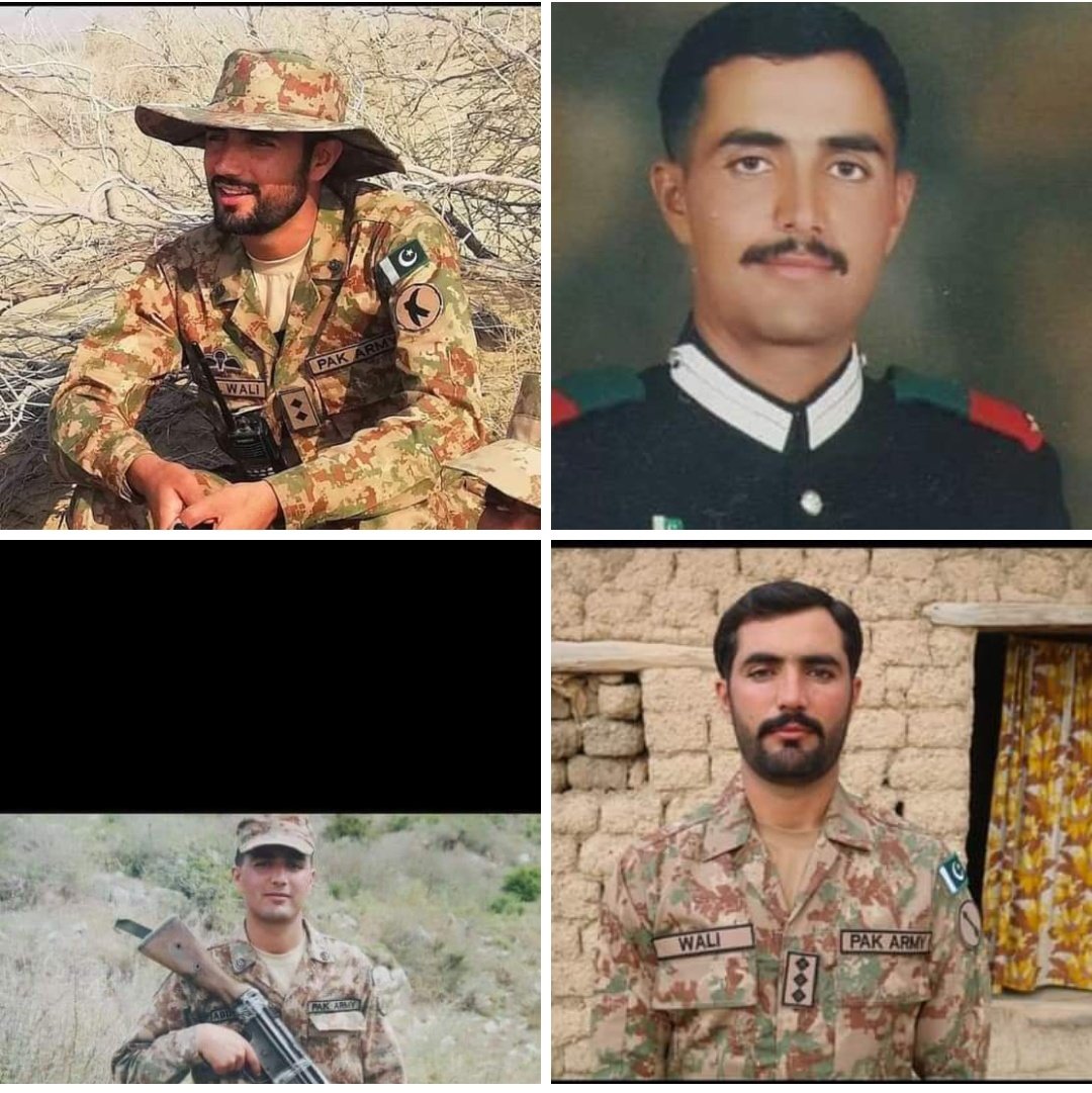 We were also standing at the door of fate
 People fell for wealth and we asked for homeland
 Captain #wali_wazir
 May Allah grant him the highest position in Jannat al-Firdous 🤲 Ameen