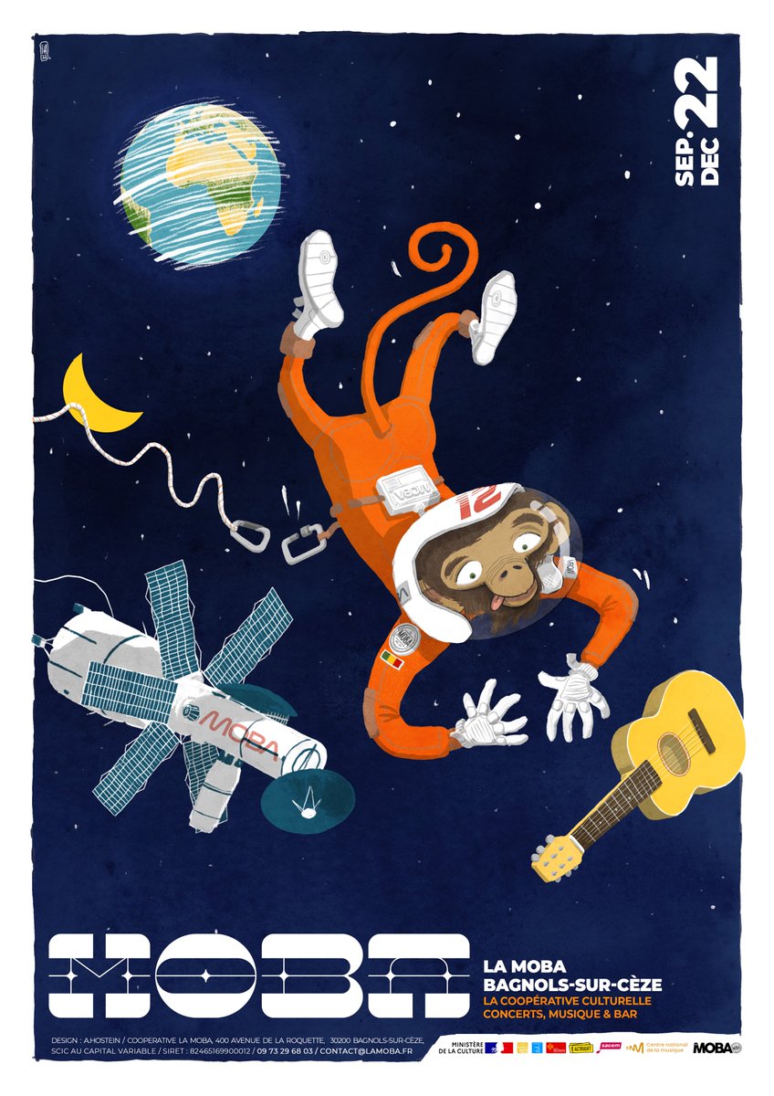 moba30200's tweet photo. ⭐️Un peu plus près des étoiles... La Moba revient dès le 29 septembre pour une toute nouvelle saison en musique !
➡️ https://t.co/fiDd66Z9y8
#LaMoba #concerts #Musique #agenda30 #Gard #Occitanie #BagnolssurCèze #Salledeconcerts #culture https://t.co/pY8yQXSB01