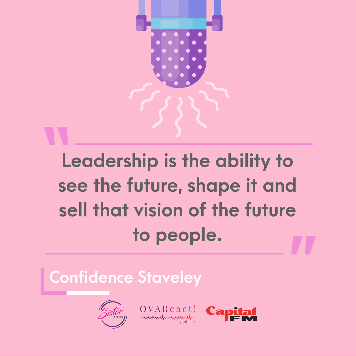 CapitalFMKenya's tweet photo. What's YOUR definition of "leadership"? 

🎙https://t.co/8oP44CZi99

#OVAReactPodcast #LetsOVAReact #SisterSpeaks254 #SisterSpeaksGlobal https://t.co/mz8H2s0uNG