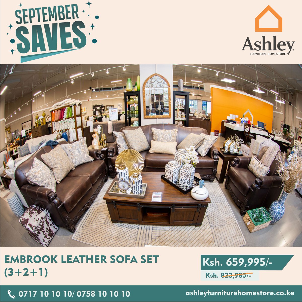 Ashleyfurn_KE's tweet photo. SEPTEMBER SAVES!!!
Shop sofa set offers; from pure leather sofa sets to recliners, we have a wide range for you to choose from.
#sofaset #septemberoffers #septembersaves #recliners #recliningsofas #consolesofas #consolesofasets #reclinersinkenya #quality #bestprice #cupholders https://t.co/YWYcFdFimF