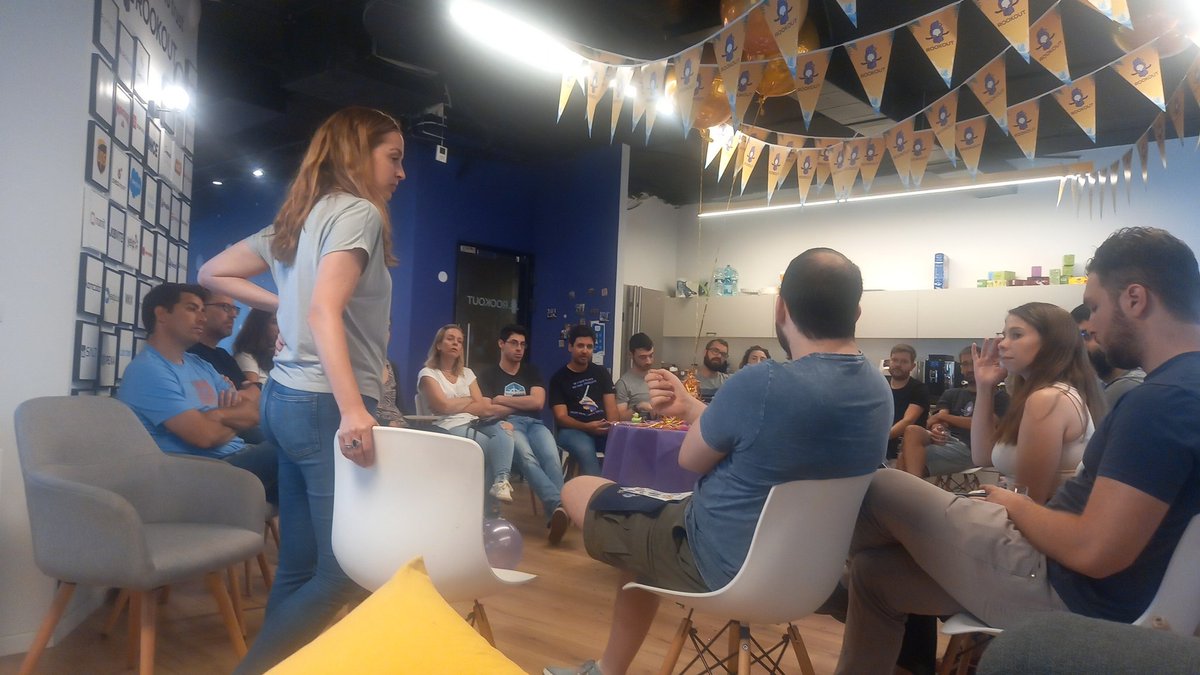 gedalyahreback's tweet photo. At @rookoutlabs , the whole company contributes. This is our first #Markathon on #productmarketing #socialmediastrategy #devrel & #contentcreation . Plus the food is awwwwesome. And we're looking for Mo contributors 😉 https://t.co/UhkJWoe29P