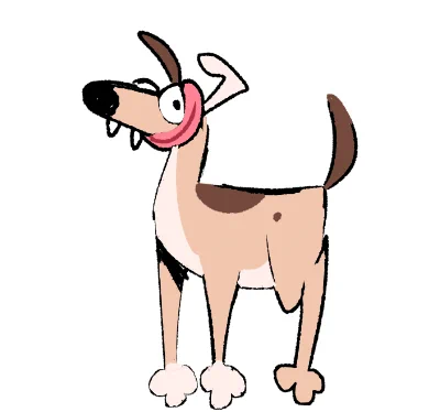 silly dog! 