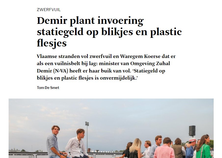 GroenLubbeek's tweet photo. We hebben op de GR in Lubbeek meermaals om toe te treden tot de #statiegeldalliantie  Telkens weggestemd. 
Blij dat Minister van Omgeving Demir  dan toch inziet dat het hoog tijd wordt! 
Al is wachten tot iets onvermijdelijk wordt wellicht niet de beste manier van beleidsvoeren https://t.co/ZNCG1ShpTj