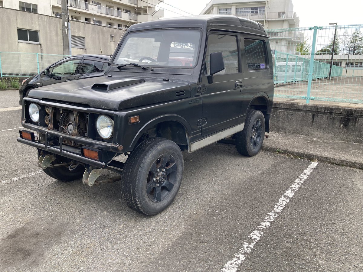 chamustyle's tweet photo. ジムニー売ります

MT 検査なし　足回り社外リーフ
実走行3万キロ？

和歌山から https://t.co/TVU5UBTIyN