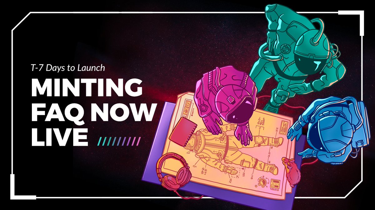 T-7 Days to Launch 🚀

Here's everything you need to know about the mint 💙

xborg.com/faq