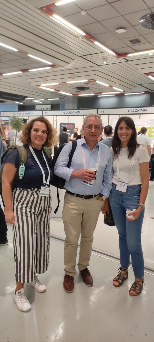 Wonderful to attend #EFMCISMC22 <a href="/EuroMedChem/">EFMC</a> representing #medorgchem  <a href="/iMedULisboa/">iMed.ULisboa</a> <a href="/facfarmaciaUL/">FFUL</a>. It has been great to be reunited with <a href="/RuiMoreira_UL/">Rui Moreira</a> and <a href="/MargaridaEspad1/">Margarida Espadinha</a>.