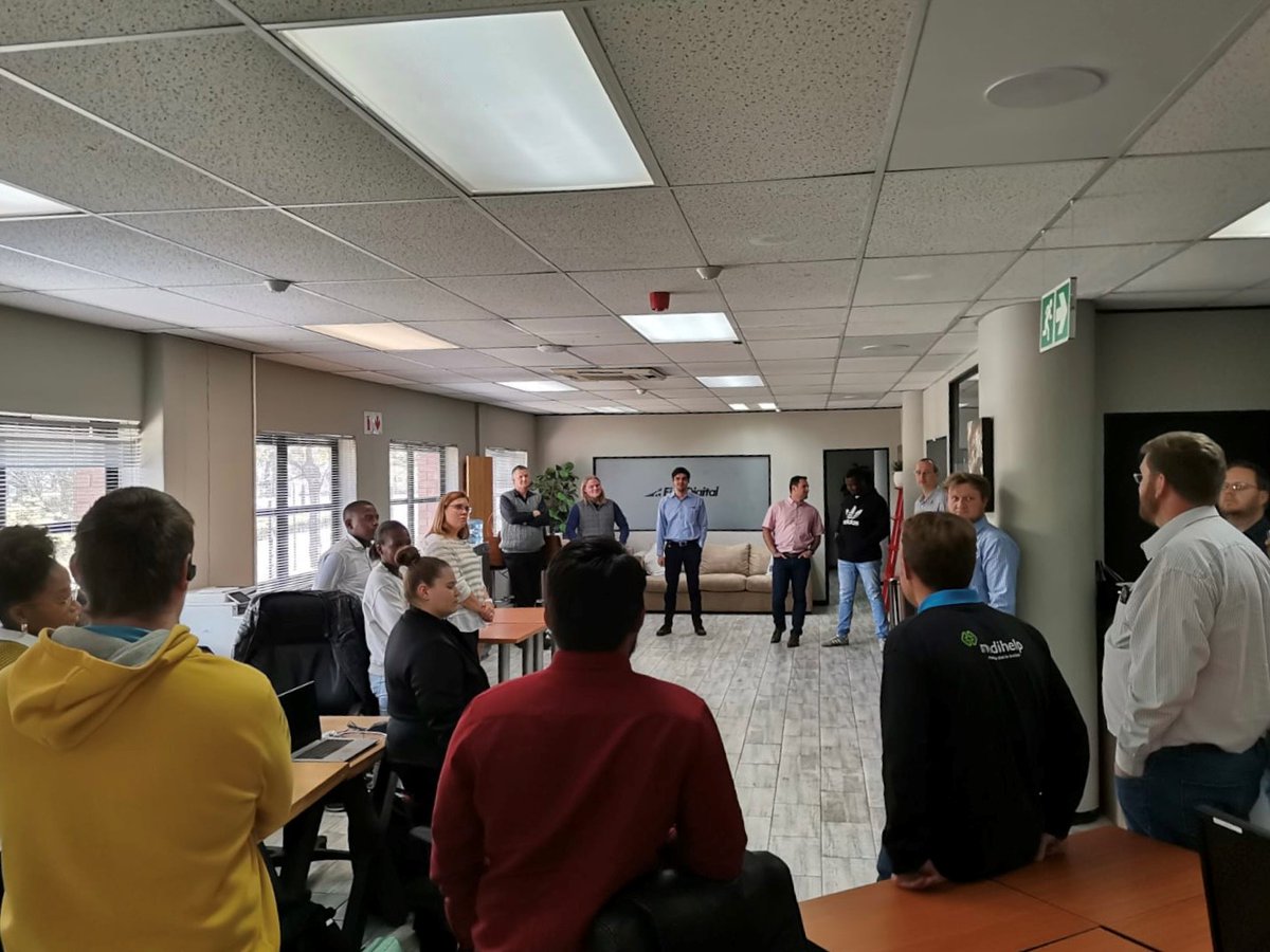 FirstTecDigital's tweet image. What a vibey day at the First Technology Digital office last week! We welcomed some new team members and enjoyed some pizza for lunch. 🍕
#softwaredevelopers #team