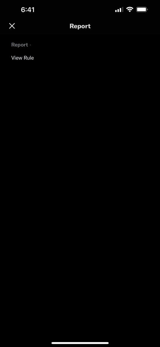 What’s happening here? I have no info