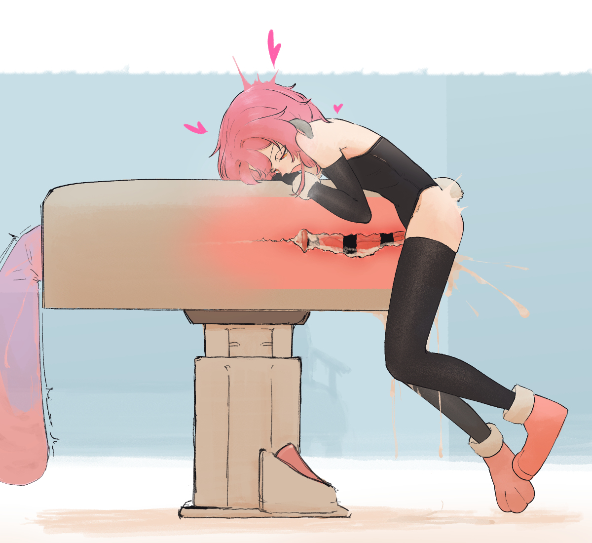 ふたなりうさぎと擬牝台 (1/1) 