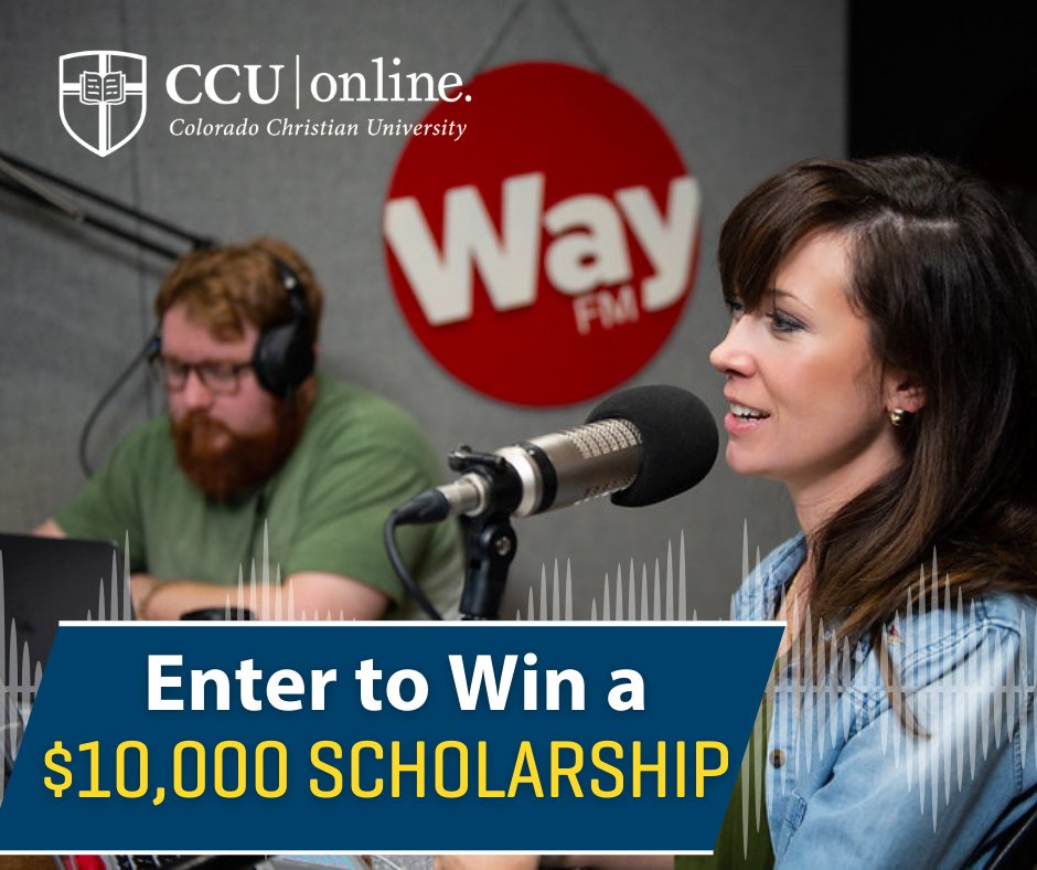 CCU_CAGS's tweet photo. Enter to win a $10,000 scholarship today! Even if you don't win, you can get a $1,000 scholarship just for entering! The contest ends on September 16th, 2022. Click the link below.
https://t.co/SJaRzQwIrH

#WayFm #CCUOnline #ScholarshipContest https://t.co/THbv4LgH2K