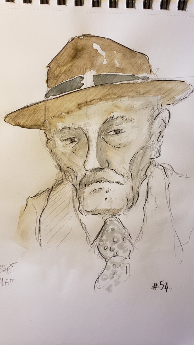 bran_tvod's tweet photo. #sketch of the day #portrait #sketches session (54-55th #head #100headschallenge ) Dr Gachet from Maurice Pialat #vangogh movie
#figurativeart #portraitart #thehumanface #portraitdrawing #sketch #drawing #artworkoftheday #100heads #pialat #mauricepialat #auverssuroise https://t.co/tLkk6mnLro