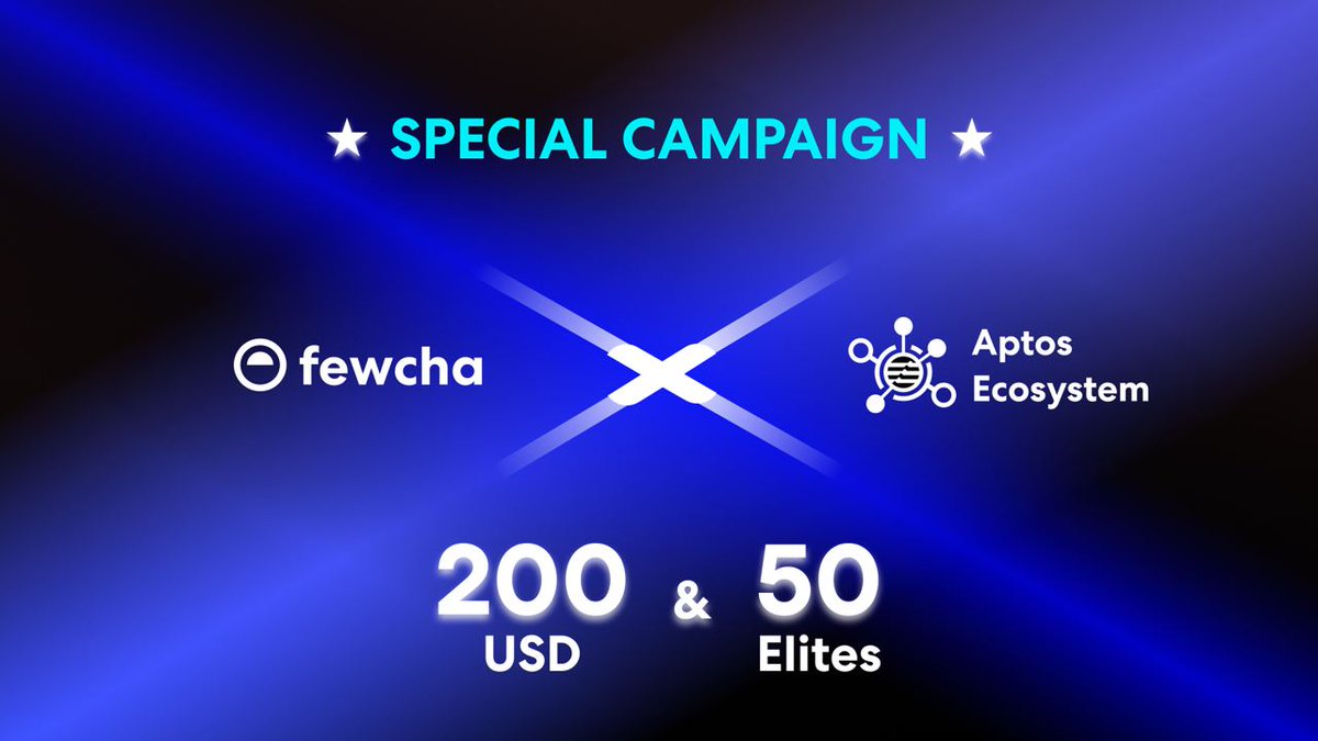 FewchaWallet's tweet photo. A campaign from @AptosEcosystems and @FewchaWallet

1. Like, retweet, and follow @AptosEcosystems and @FewchaWallet
2. Read the form description and do the following steps. https://t.co/CIt6Nyw3QG
3. Submit the form

Note: Bots aren't eligible, we're filtering out all the bots. https://t.co/xgCY1a5M8p