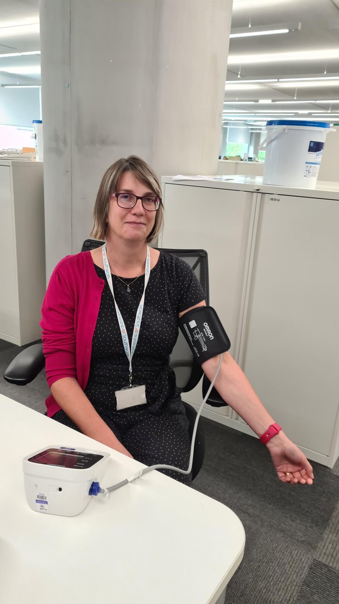 PartnershipSWK's tweet photo. Dr Nancy Kuchemann, GP at Villa Street Medical Centre and Co-Chair of #PartnershipSouthwark took the #measureit challenge for #KnowYourNumbers Week.

Regular blood pressure check helps to identify those who have undiagnosed and uncontrolled high blood pressure in #Southwark https://t.co/0aNzRiFtDb