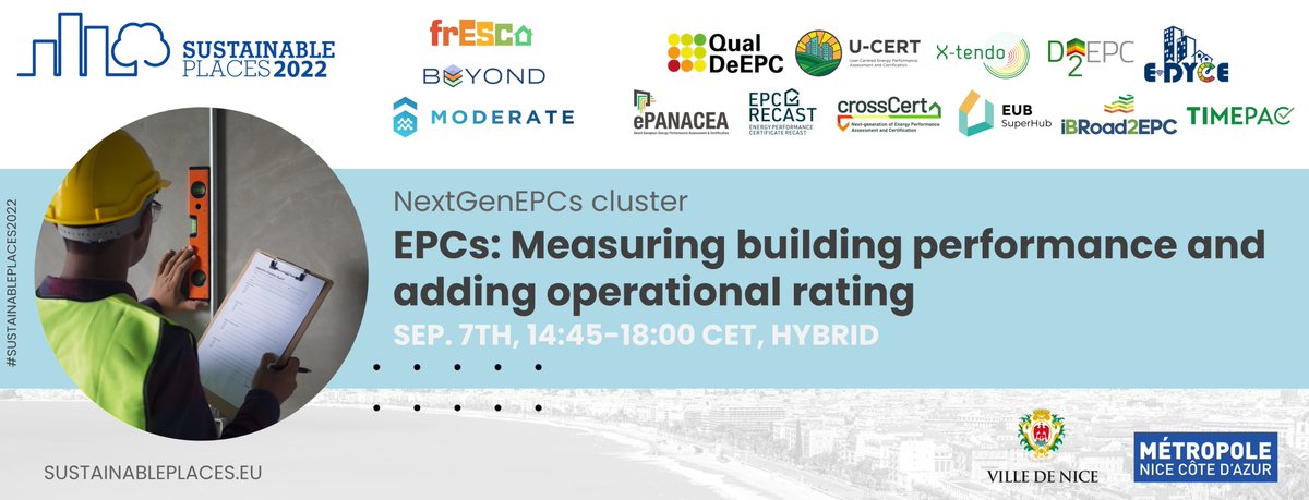 MODERATE_HE's tweet photo. ✨The new MODERATE consortium is extremely excited to be participating in our first workshop @sustainplaces.
📊We will bring the perspective on the importance of #data interoperability on the topic of measuring #building performance.
👉This afternoon: https://t.co/eVRJ1aAq2K https://t.co/BPHCn27qji