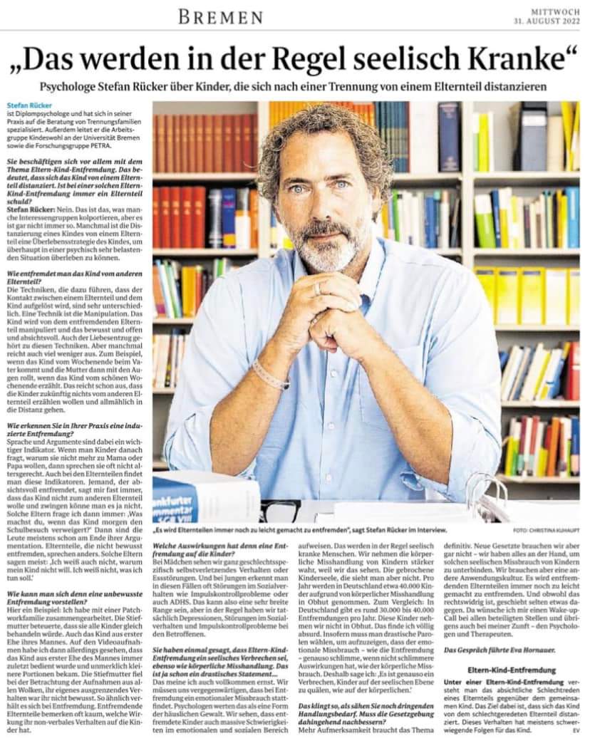 𝓟𝕒ᑭᵃ💛 (@beideeltern) on Twitter photo "Das werden in der Regel(!) seelisch Kranke"
#ElternKindEntfremdung #BeideEltern #Wechselmodell #Familienrechtsreform
<a href="/KatrinHelling/">Katrin Helling-Plahr</a> <a href="/buschmann/">Buschmann</a> <a href="/c_lindner/">Christian Lindner</a> "Das werden in der Regel(!) seelisch Kranke"
#ElternKindEntfremdung #BeideEltern #Wechselmodell #Familienrechtsreform
<a href="/KatrinHelling/">Katrin Helling-Plahr</a> <a href="/buschmann/">Buschmann</a> <a href="/c_lindner/">Christian Lindner</a>