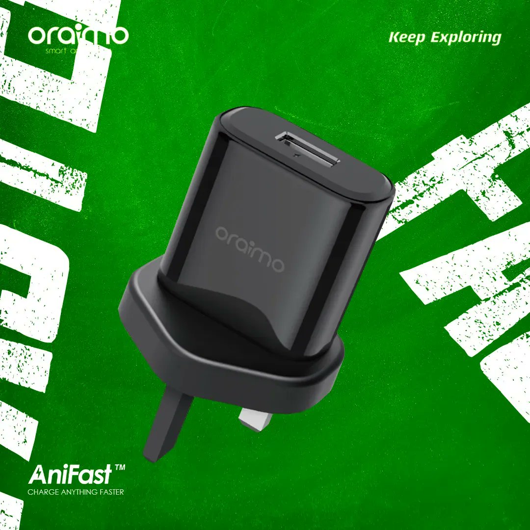 oraimomate's tweet photo. It's not about the devices you charge. It's the way you charge it. 😎
AniFast™ : The New Fast😉
Charge Anything Faster. 💚
Click the link below to shop now
https://t.co/nJQ1Afgpl5
#oraimoAniFast
#AniFast https://t.co/ayJCrUxEmj
