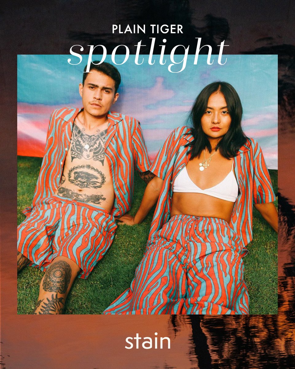 PlainTiger_co's tweet photo. Plain Tiger Spotlight: Stain⁠ 🇮🇩 
⁠Born in the Emerald of the Equator⁠

Their ready-to-wear pieces will have you standing out in style - the label is the perfect mix of cool kid vibes with Indo-chic. 

Handmade in Bali with love 💕 https://t.co/zGoki8SrkX https://t.co/pzrXALZp8h
