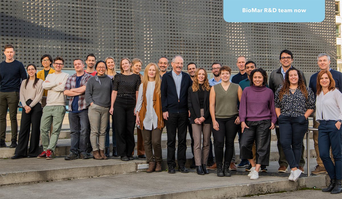 𝗕𝗶𝗼𝗠𝗮𝗿 𝗥&amp;𝗗 𝘁𝗲𝗮𝗺 – 𝘀𝘂𝗰𝗰𝗲𝘀𝘀𝗳𝘂𝗹𝗹𝘆 𝗲𝘃𝗼𝗹𝘃𝗶𝗻𝗴 𝘁𝗵𝗿𝗼𝘂𝗴𝗵𝗼𝘂𝘁 𝘁𝗵𝗲 𝘆𝗲𝗮𝗿𝘀 

Take a look at this picture of BioMar’s R&amp;D team of the past.