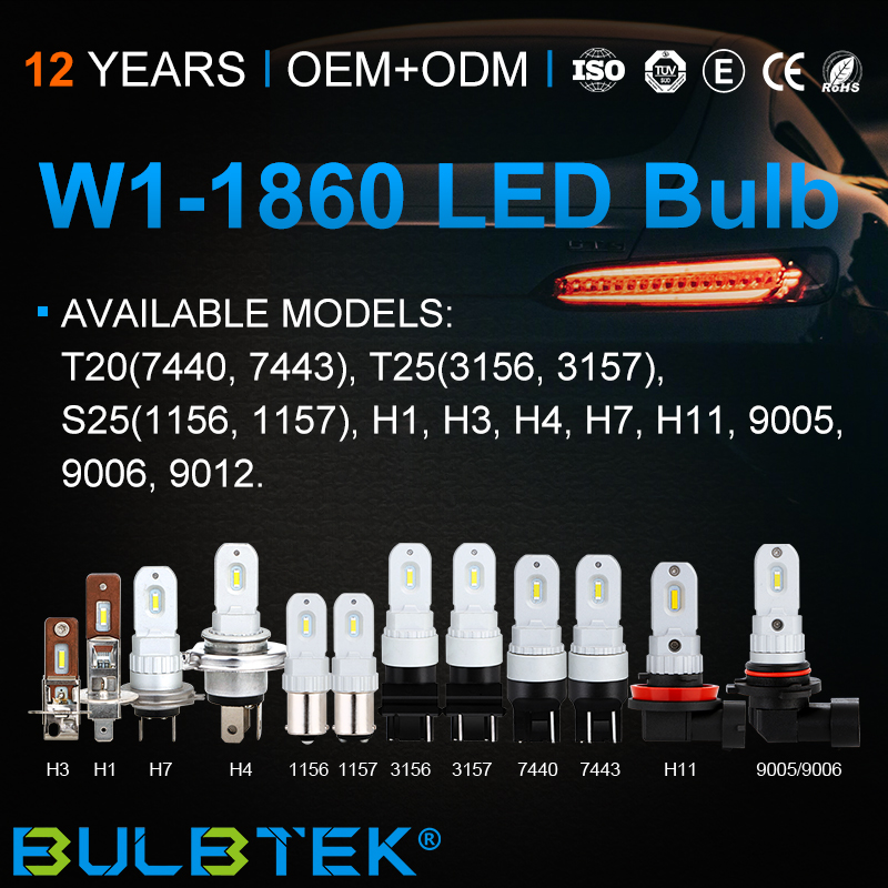 BULBTEK_LED_1's tweet photo. 🚙W1 car LED bulb, good lighting pattern with 1860 LED module chip, high brightness, non-polarity, CANBUS inside.
🌐https://t.co/3EF0YFPkRb
#SignalLEDBulb #TurningLEDBulb #ReverseLEDBulb #BackupLEDBulb #BrakeLEDBulb #TailLEDBulb #ParkingLEDBulb #RearLEDBulb #AutoReadingLED https://t.co/k9vlZrWlNI