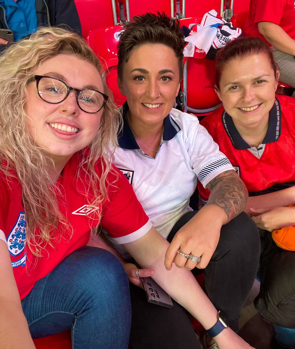 DeeRachel10's tweet photo. Great atmosphere and great game last night @Lionesses #worldcup2023 #WSL #englandwomen https://t.co/cFCOThyO6I