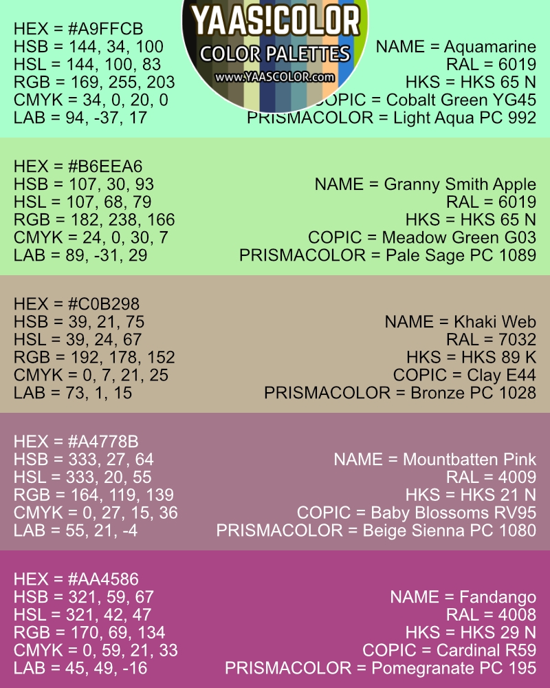 yaascolor's tweet photo. ICYMI: Save this previously posted color palette for your #art and #design needs, or even #homedecor inspiration. New #free palettes daily at 6 PM CST. #artists #designers #webdesign #digitalart This color palette brought to you by https://t.co/MMI5tS9yXI with many more coming. https://t.co/xKwf1py78m