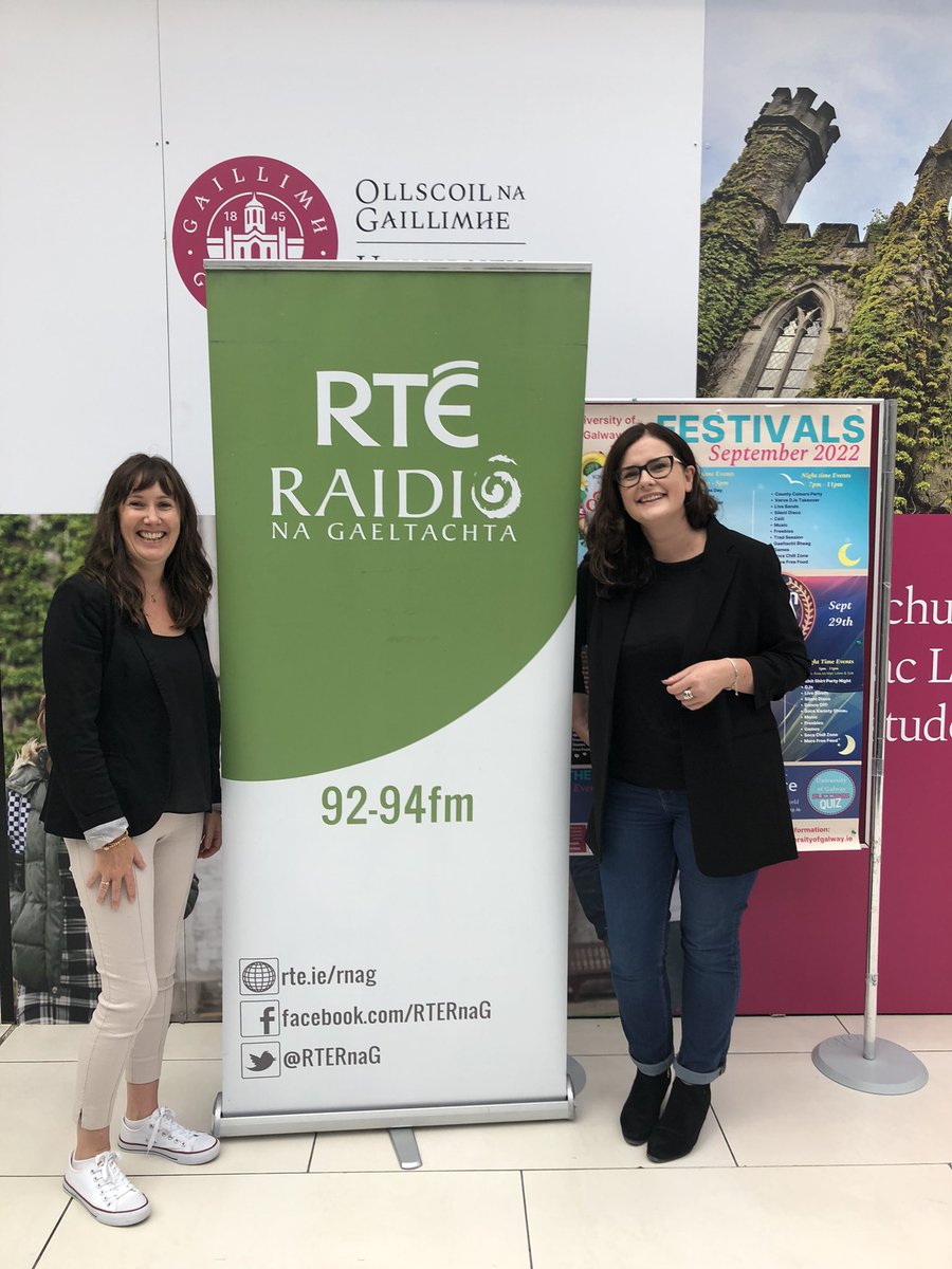 IrisAniar's tweet photo. Beidh muid ag craoladh ó Ollscoil na Gaillimhe ar maidin. Coinnigí cluais linn. https://t.co/LQQXN29VC7