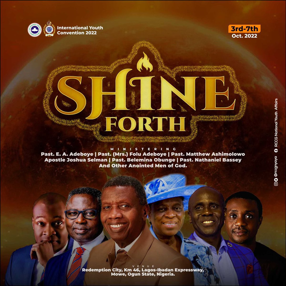 rccgyayaglobal's tweet photo. @yayaeurope @rccgprague, @rccgemregion2yaya
@rccggermanyouth, @rccgyaya_austria  @rccgpr
Arise, shine; for thy light is come, and the glory of the LORD is risen upon thee. 
Sound The Alarm 🚨, Your Shine Forth Season Is Here, Are You Ready Comrades? 

#RCCGIYC2022
#ShineForth https://t.co/Fnnc9HjpHx