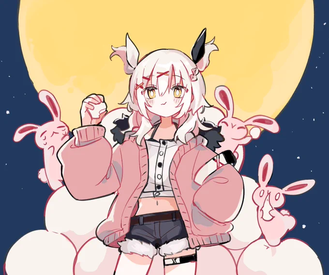 お月見だ〜! 