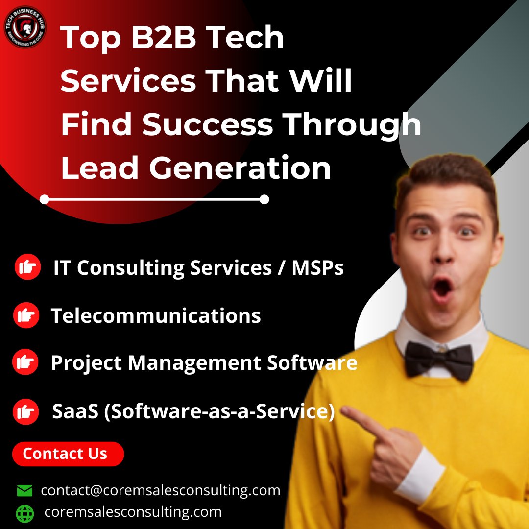 salesation's tweet photo. 👁️Find success in your B2B tech business by harnessing the power of lead generation and converting them into new customers.
👉Follow
@salesation
for more tips and advice on how to reach more clients with your expertise.
#b2business #success #technology https://t.co/9HqRPx3ci4