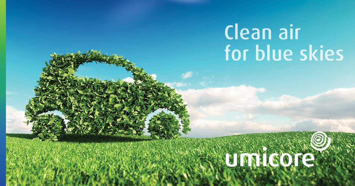 UmicoreGroup's tweet image. Todays is the UN&apos;s Day of Clean Air for Blue Skies. From automotive emission control catalysts to fuel cell catalysts and rechargeable battery materials, we are the mobility #TransformationPartner to help keep #cleanair for blue skies bit.ly/3ARF1a3
