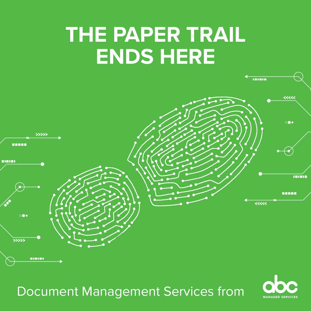 ABCManaged's tweet photo. Put your foot down and replace time-consuming paper processes with automation. Document Management solutions from ABC empower you to digitally: https://t.co/NfqkKiu8i2 https://t.co/YQgdJqUAJP