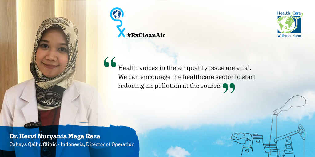 The voices of health workers are critical in promoting actions that address air pollution and its impacts on health. Health care professionals can make a big difference — with their patients, in their practices, and in their health care institutions. #RxCleanAir #HealthyAirNow