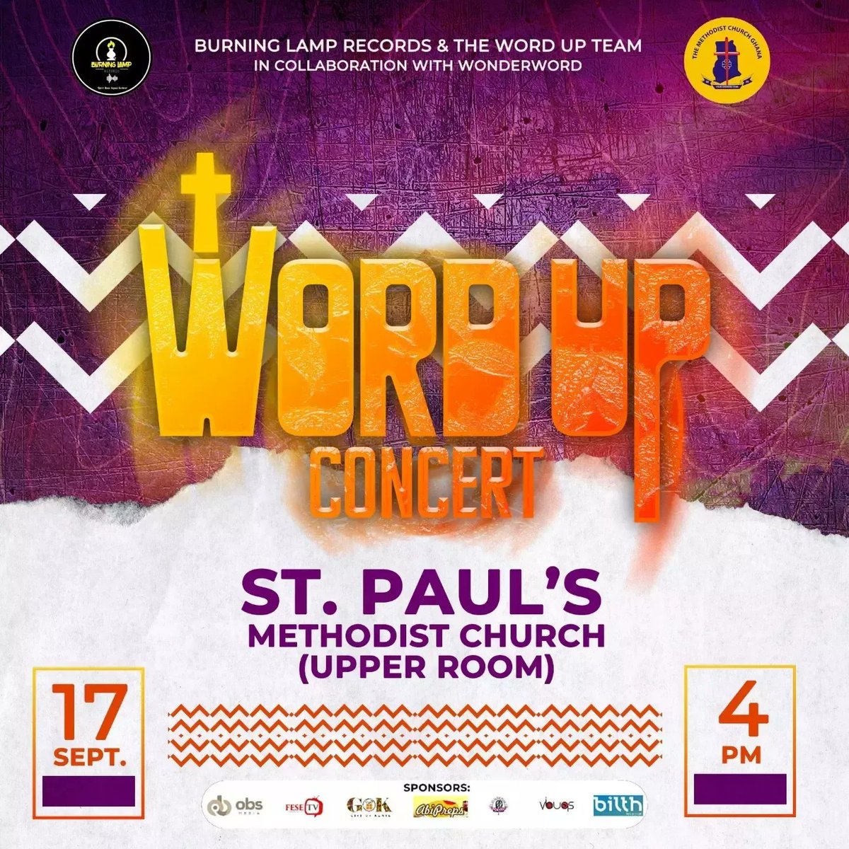 kingwonderword's tweet photo. This September as WonderWord and the Word Up Concert Team Hosts @lilzigintown @eli_sabblah @dave_devangelist @el_phany @larteyabe @kwame_legacy_ and a whole lot of others😊come and be a part of this blessed experience.
#WordUpConcert
#WonderWord https://t.co/x9QczfsT6u